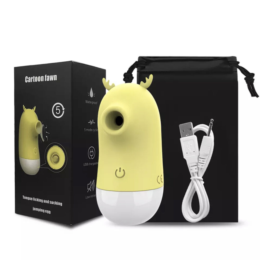 Nessus Play clitoris sucker and tongue stimulator toy for double pleasure