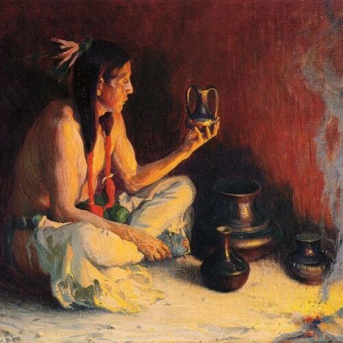 Taos Indian and Pottery