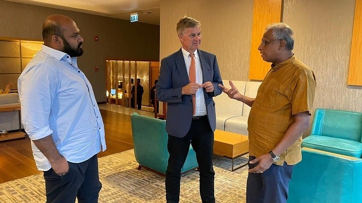 எரிக் சொல்ஹெய்மிற்கும், கூட்டமைப்பின் முக்கியஸ்தர்களுக்கும் இடையில் சந்திப்பு