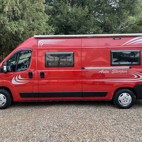 2007 (57)reg Citroen Relay Camper Van 2 Berth Red 87263 Miles