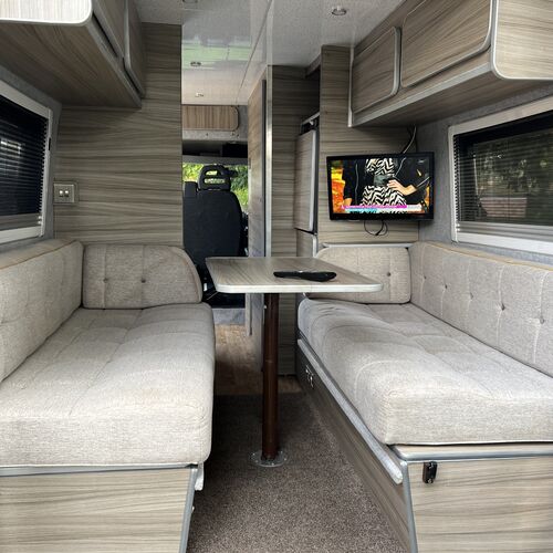 2007 (57)reg Citroen Relay Camper Van 2 Berth Red 87263 Miles