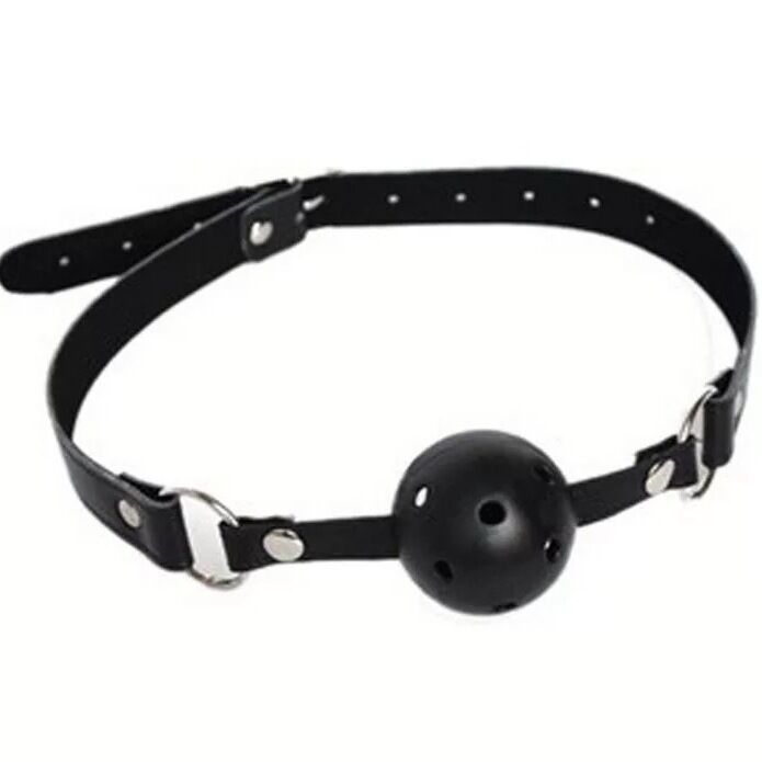Nessus Play oral fixation ball gag with leather strap