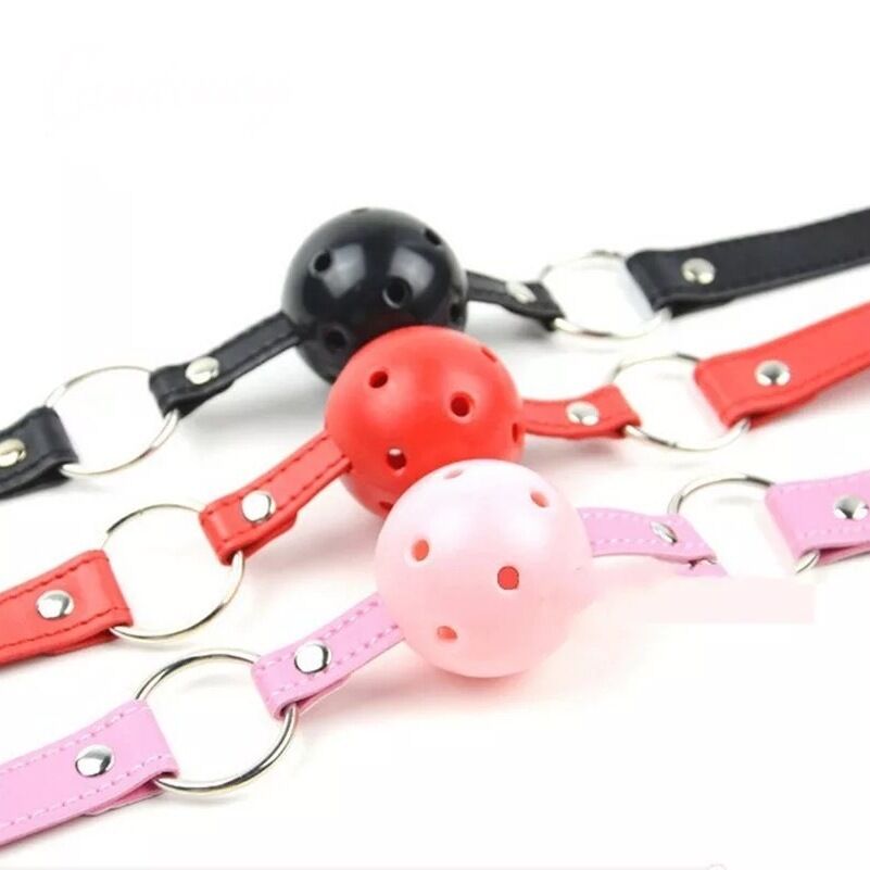Nessus Play oral fixation ball gag with leather strap