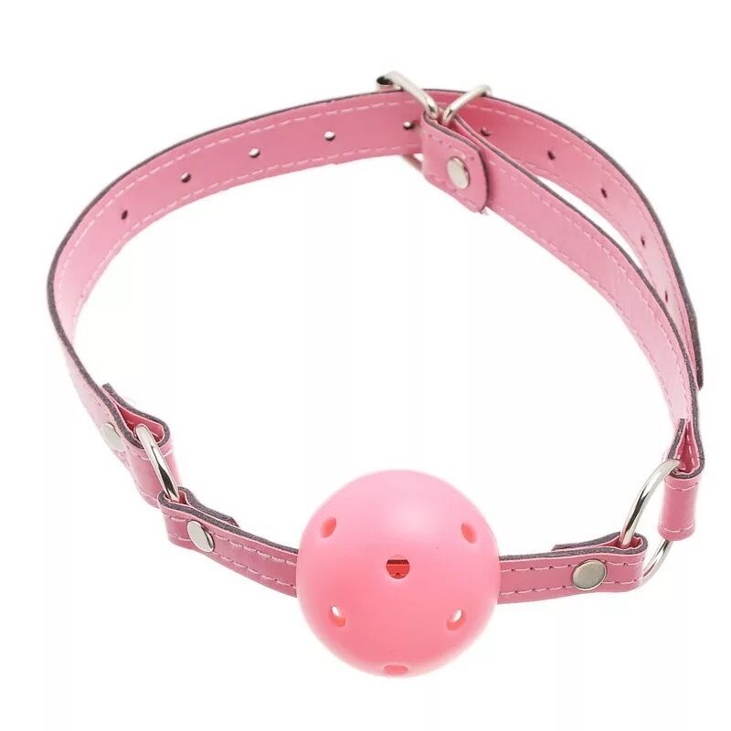 Nessus Play oral fixation ball gag with leather strap