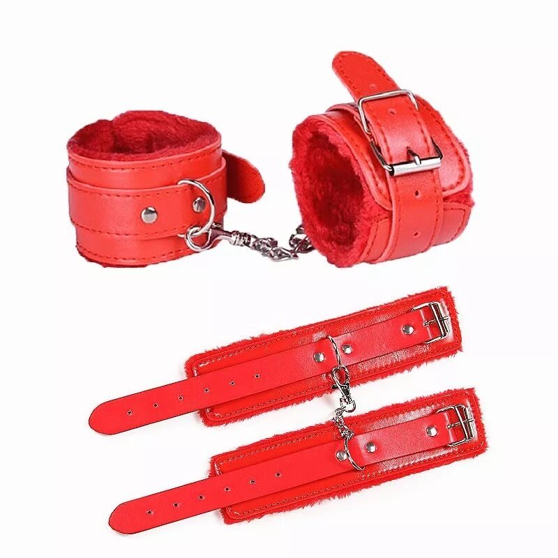 Nessus Play sexy leather handcuffs for couple games and bondage play