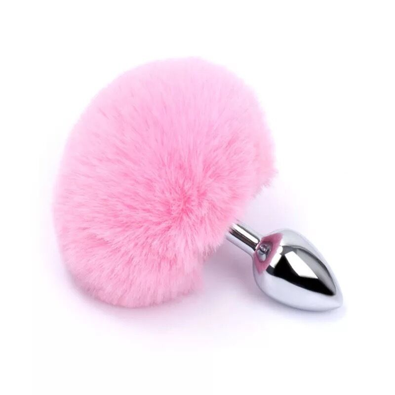 Nessus Play fluffy bunny tail anal plug cosplay role play fun