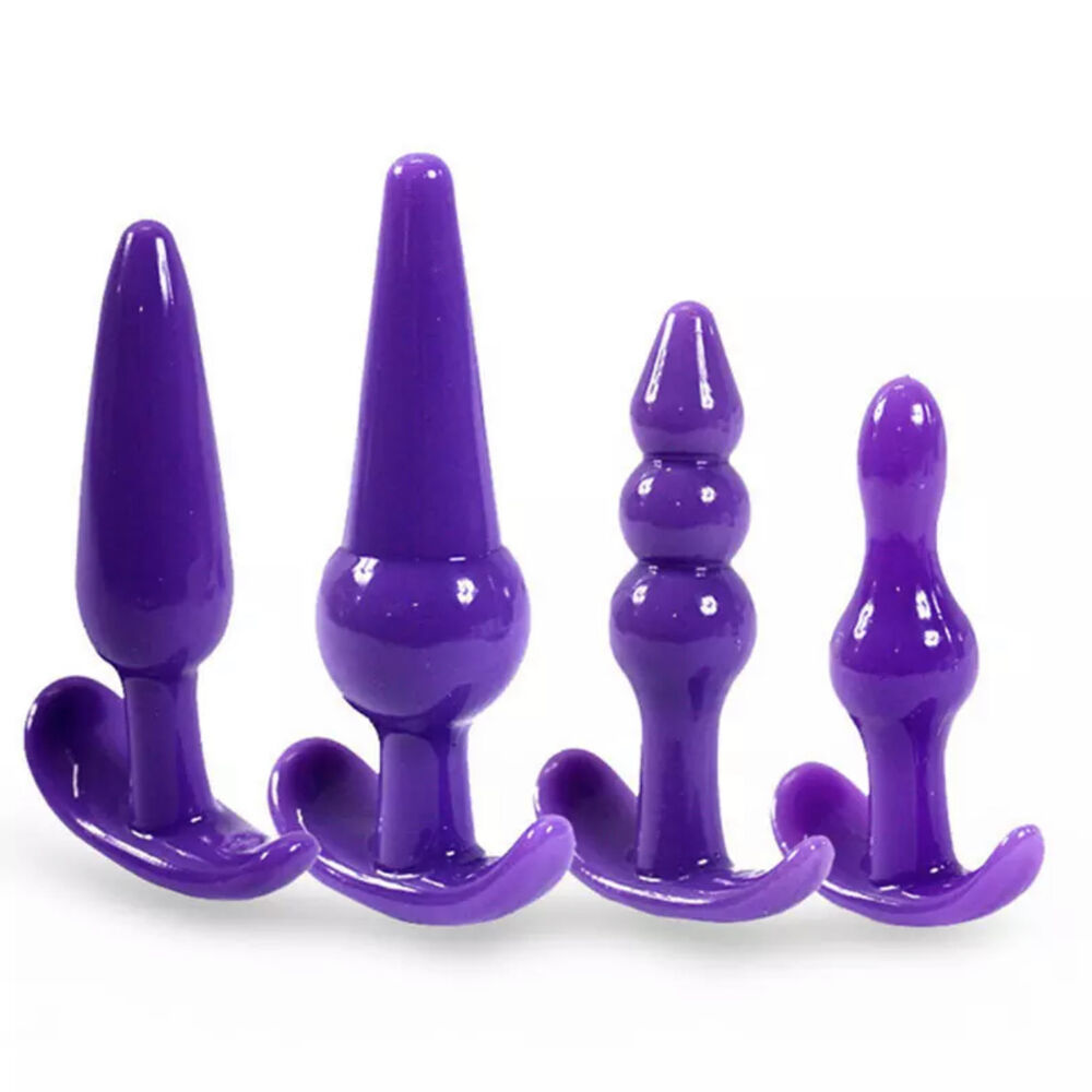Nessus Play set of 4 anal plugs toy set various sensations