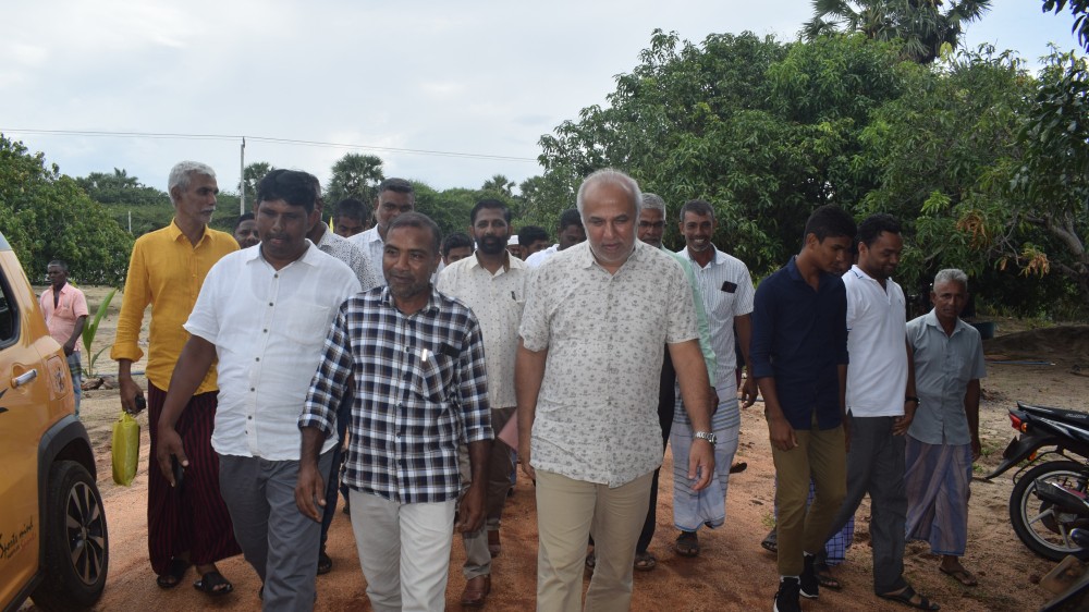 மன்னாரில் ஸ்ரீலங்கா முஸ்லீம் காங்கிரஸ் கட்சியை புனரமைக்க றவூப் ஹகீம் மன்னார் விஜயம்