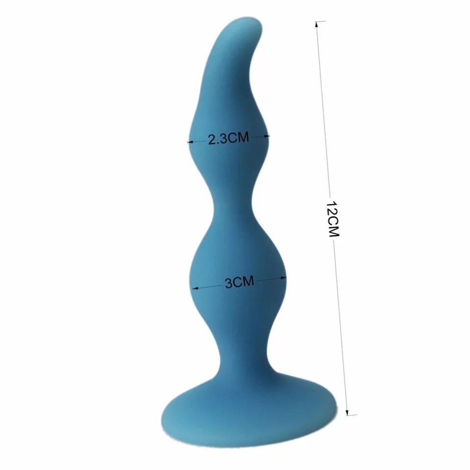 Nessus Play anal plug with suction cup shaped for deeper sensation