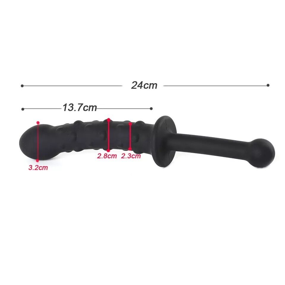 Nessus Play handle dildo for big realistic masturbation and deep sensation