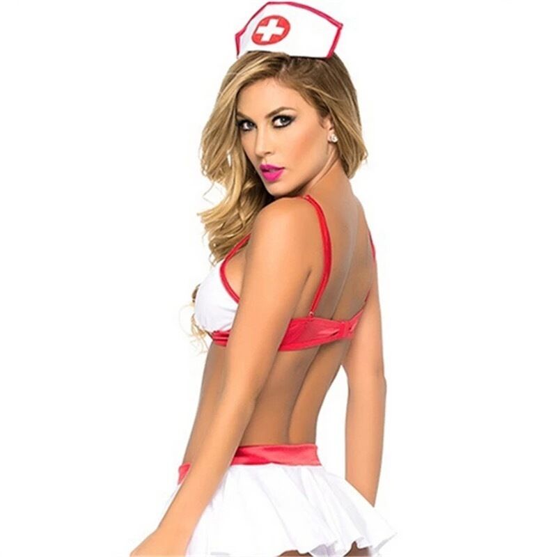 Nessus Play sexy nurse bedroom dress up cosplay fun