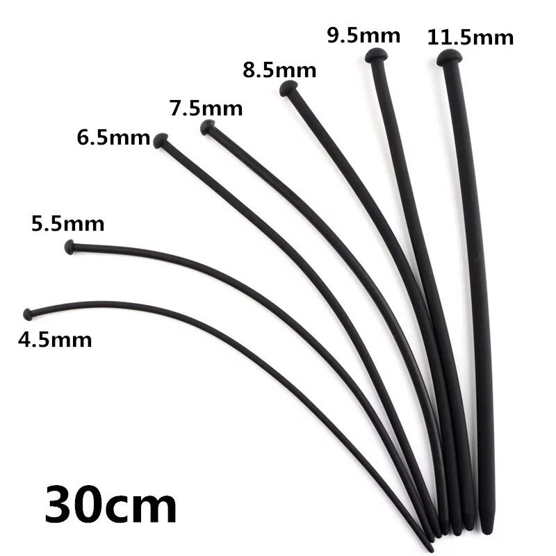 Nessus Play 30cm silicone urethral dilator choice of diameters