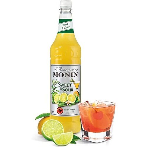 MONIN Premium Sweet and Sour Mix 1 Litre