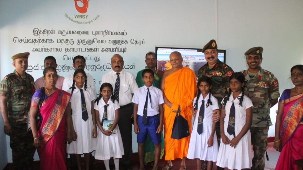 551 வது படைப்பிரிவால் யாழ் கற்கோவளம் பாடசாலைக்கு திறன் வகுப்பறையாக மாற்றம்.