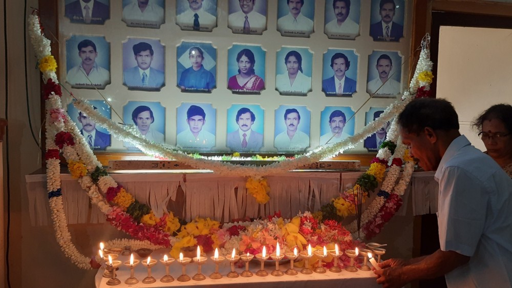 யாழ் போதனா வைத்தியசாலையில் படுகொலை 35வது நினைவு தினம்