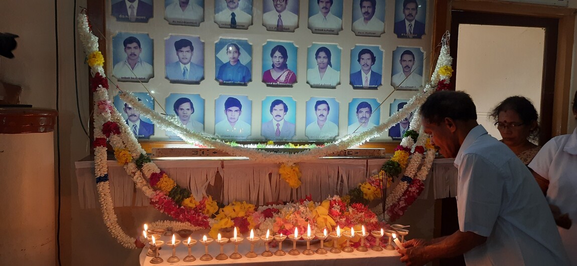 யாழ் போதனா வைத்தியசாலையில் படுகொலை 35வது நினைவு தினம்