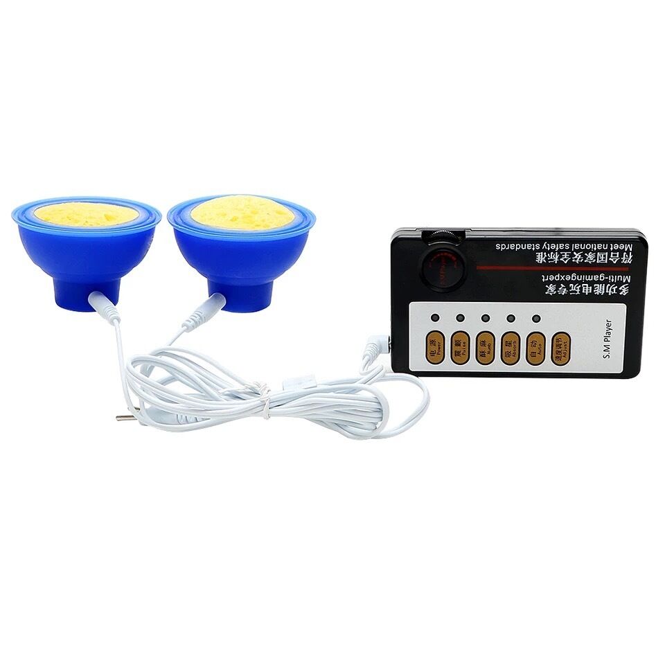 Nessus Play electro stimulation nipple pumps clit stimulator
