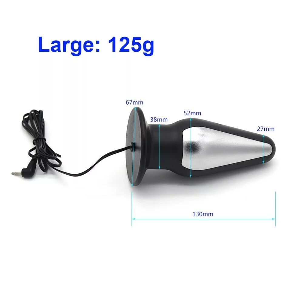 Nessus Play electro-stimulation anal pug with three sizes to choose from!