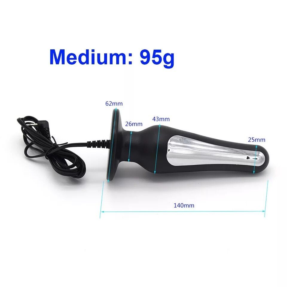 Nessus Play electro-stimulation anal pug with three sizes to choose from!