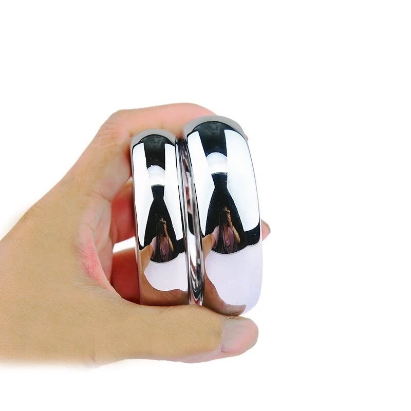 Nessus Play polished weighted solid cock ball rings