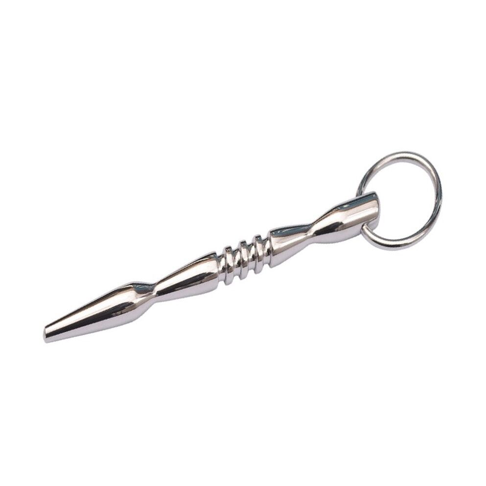 Nessus Play 80mm ribbed urethral plug for deep sensation