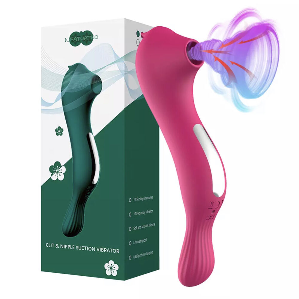 Nessus Play seahorse 2 in 1 clitoris sucker and vibrator