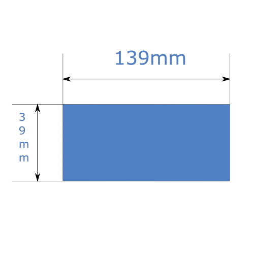 1200x139x39mm EPS50 Insert (28 Pack)