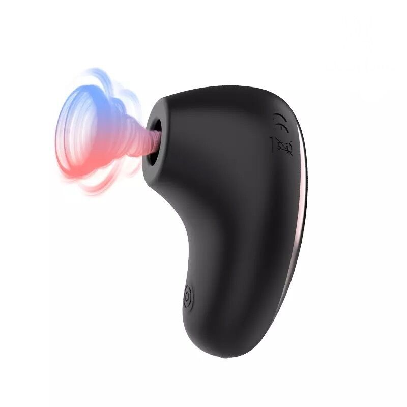Nessus Play clitoris stimulator sucking vibrator in black