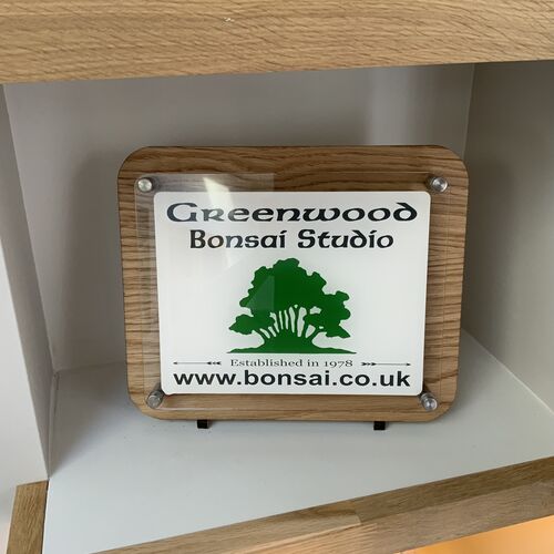 Bespoke acrylic signs