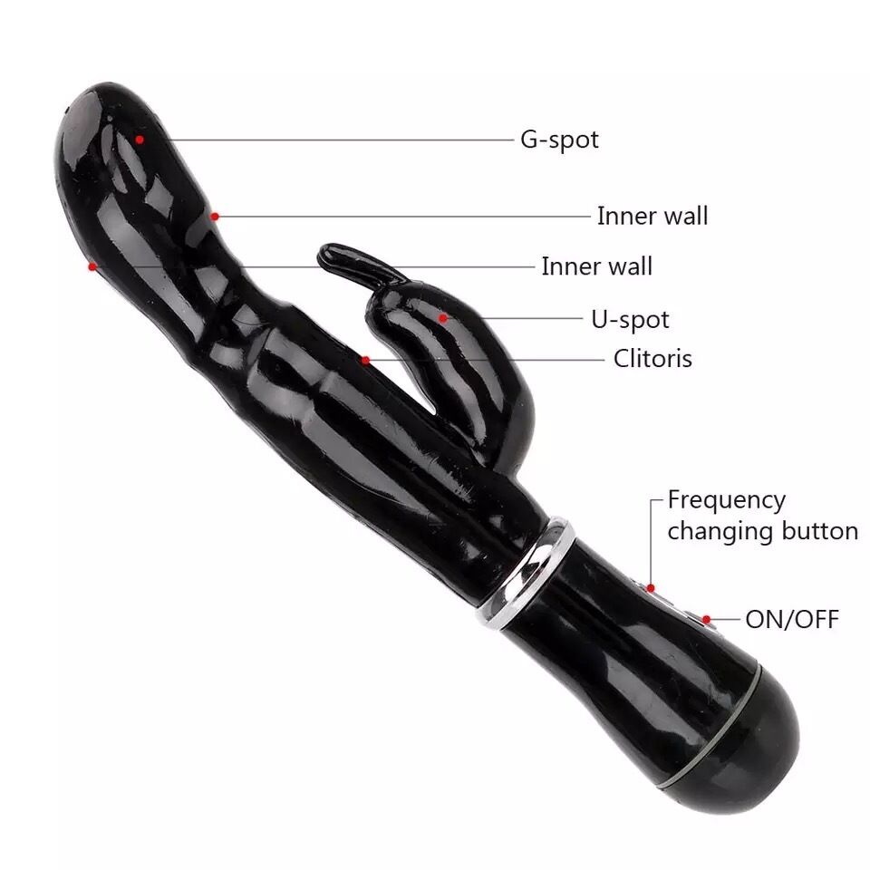 Nessus Play rabbit vibrator with G spot stimulator