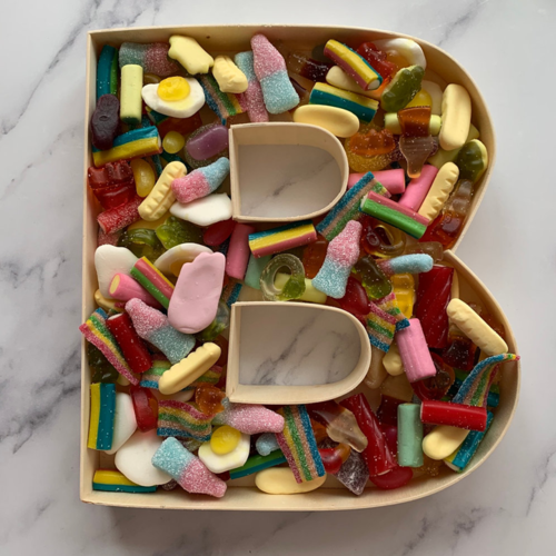 Sweet Filled Letter - B