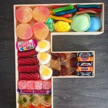 Sweet Filled Letter - F