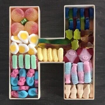 Sweet Filled Letter - H