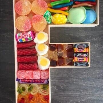 Sweet Filled Letter - F