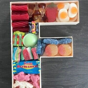 Sweet Filled Letter - F