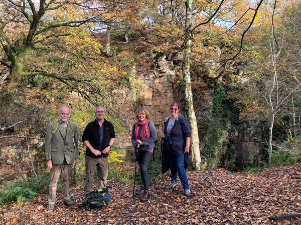 Our lovely Day Walk  at The Roaches