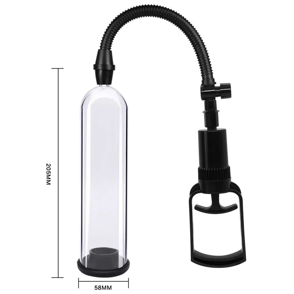 Nessus Play negative pressure penis pump with pressure pull handle