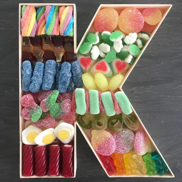 Sweet Filled Letter - K