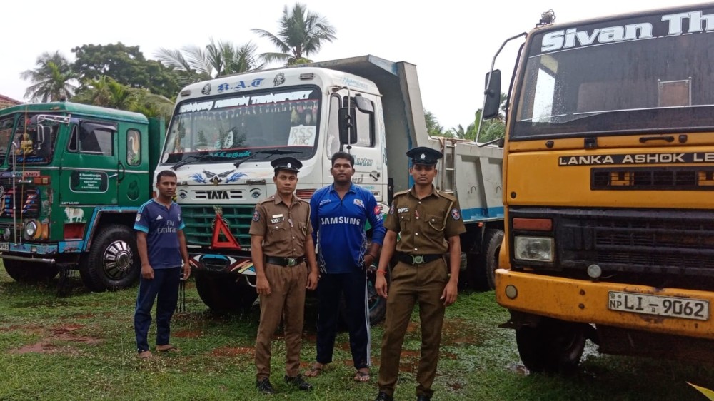 சுண்ணாம்புக்கல் அகழ்வில் அகப்பட்ட மூவர்