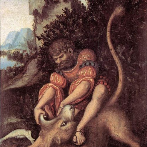 Samson's Fight with the Lion