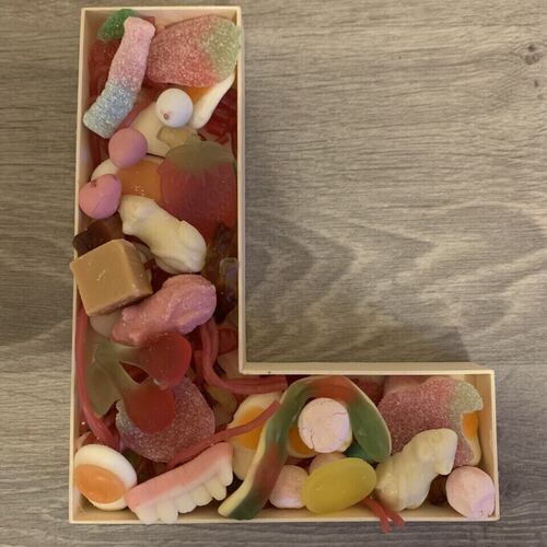 Sweet Filled Letter - L