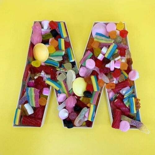 Sweet Filled Letter - M
