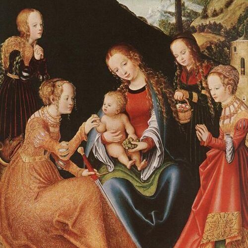 The Mystic Marriage of Saint Catherine