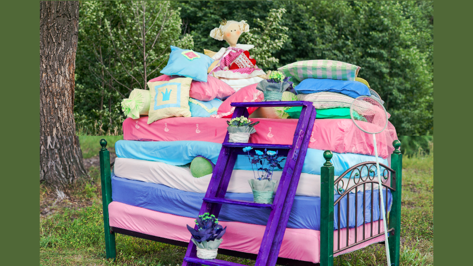 An uncomfortable be to lie in