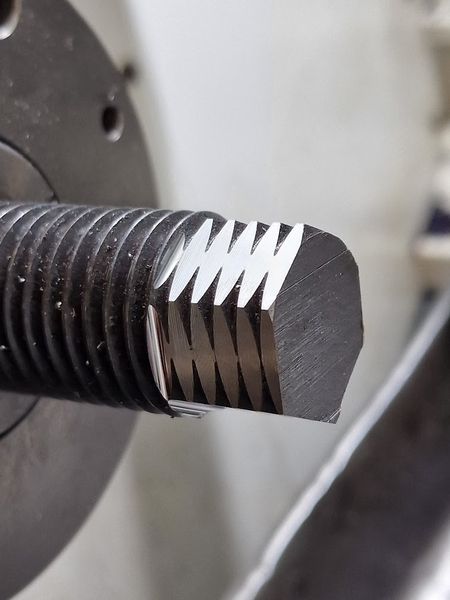 Hexagon on threaded rod