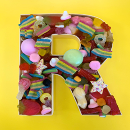 Sweet Filled Letter - R