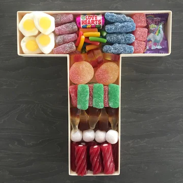 Sweet Filled Letter - T