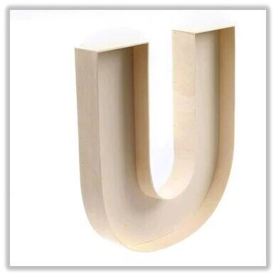 Sweet Filled Letter - U