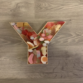 Sweet Filled Letter - Y