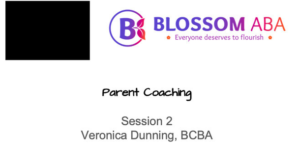 Parent coaching sessions available!